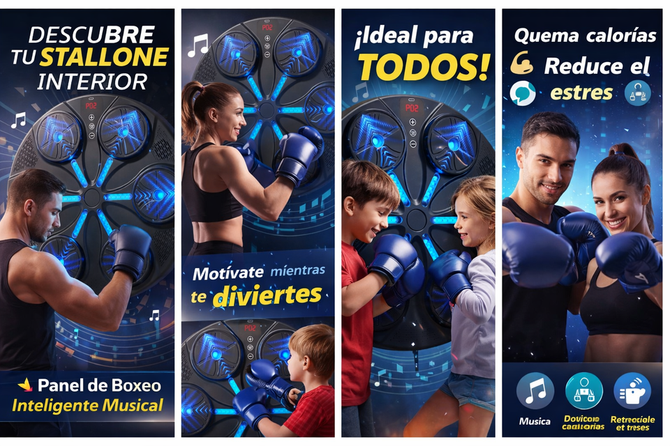 Sistema inteligente de boxeo musical