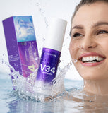 Corrector Dental V34 – Efecto Blanco Inmediato | Neutraliza el Tono Amarillo y Mejora tu Sonrisa en Segundos (30ml)